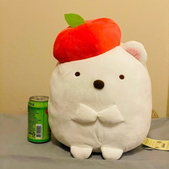 NWT San-X Sumikko Gurashi Plushie Polar Bear (Shirokuma) 13.5” - Picture 1 of 3